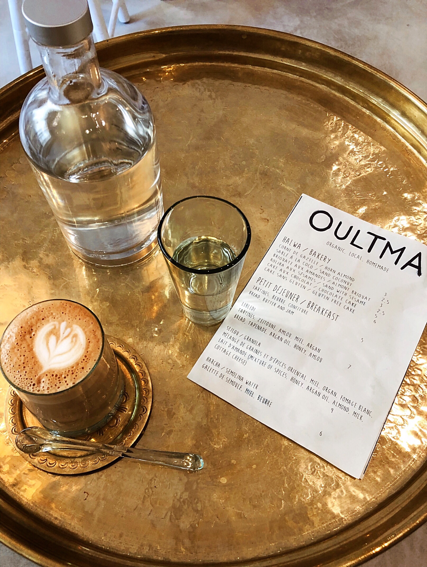 Coffee at the Oultma Paris