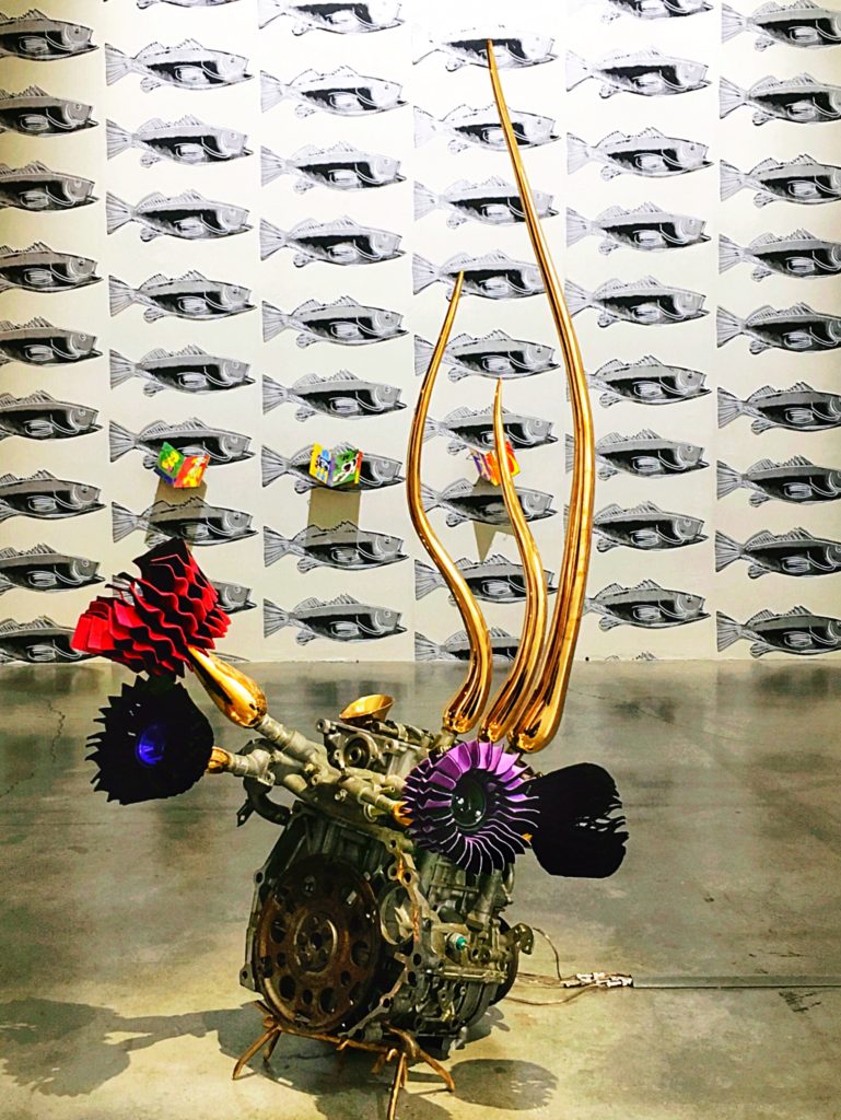 Keita Miyazaki's art at Palais de Tokyo