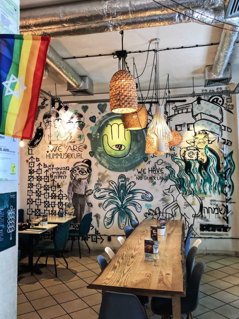 Interior of Tel Aviv Urban Food Warsaw