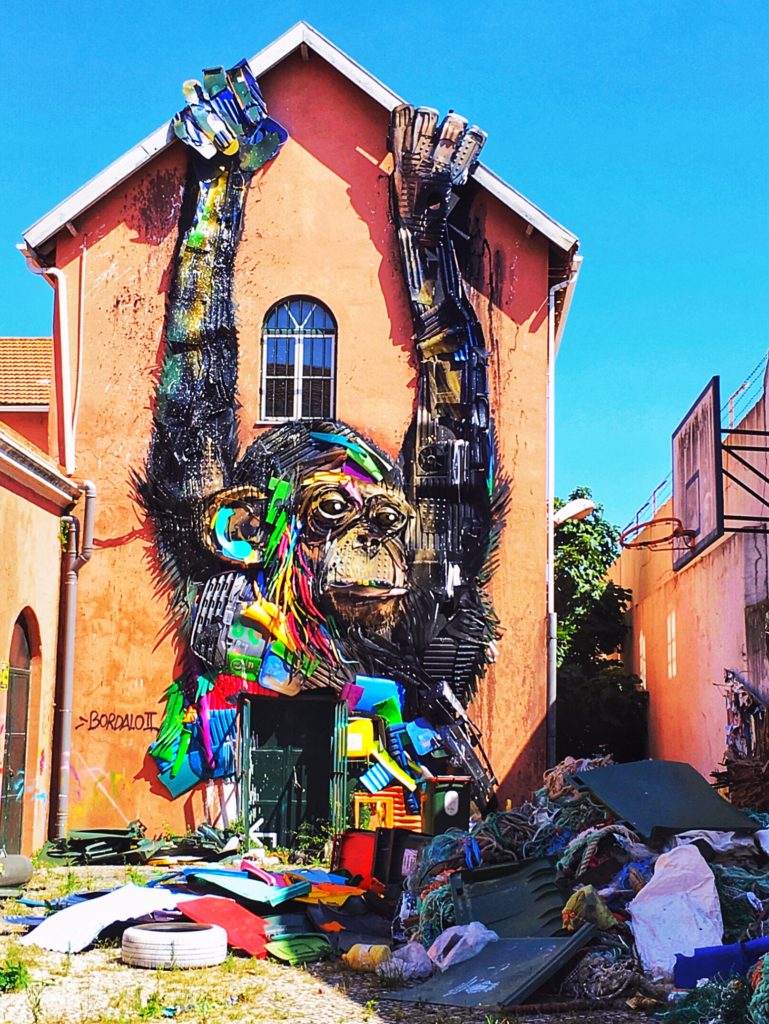 Lisbon street art Art by Bordalo II