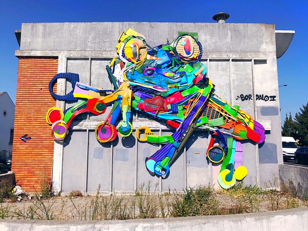 Lisbon street art Art by Bordalo II