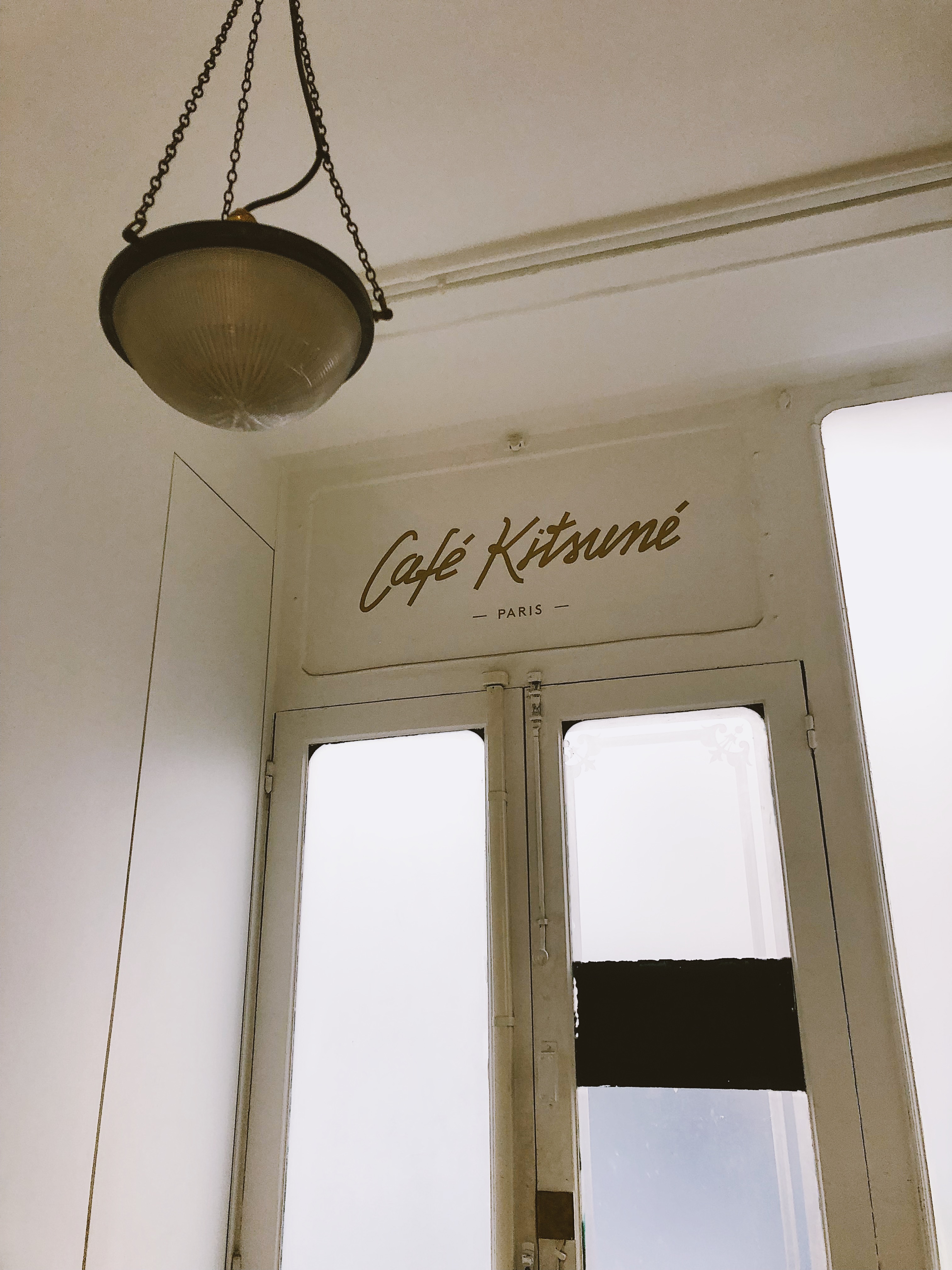 Inside Kitsuné Café Paris