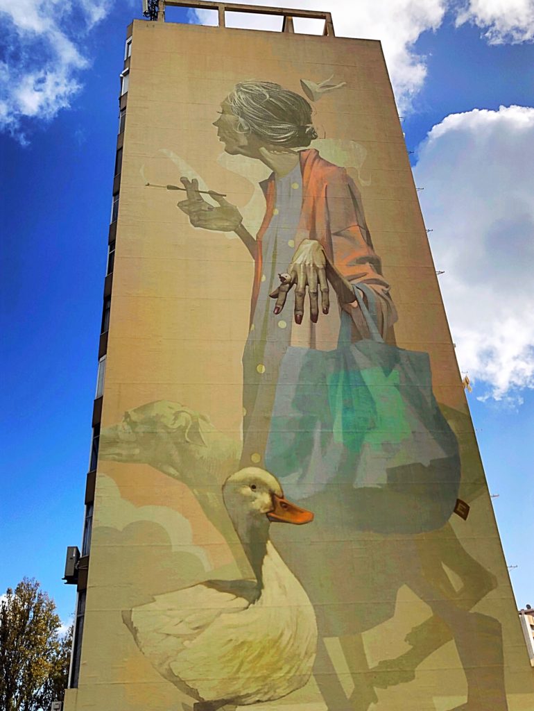Lisbon street art Art by Sainer