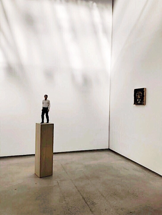 Stephan Balkenhol artworks at Ropac Gallery
